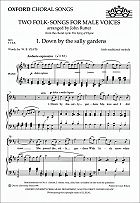 cover Two Folksongs for Male Voices TTBB choral sheet music cover